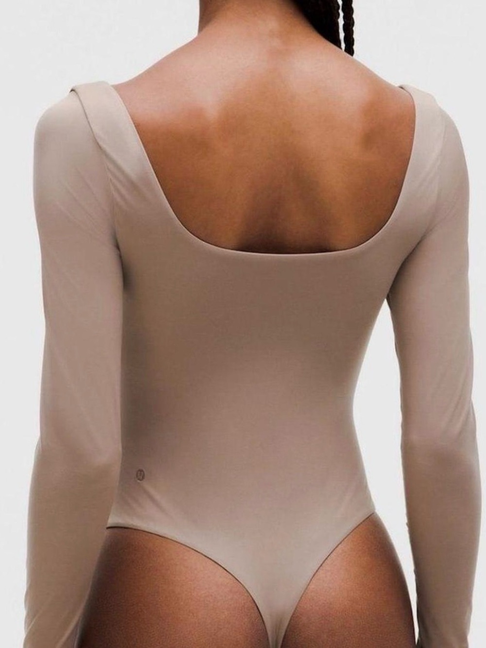 Lululemon wundermost bodysuit in taupetastic size SMALL - Picture 2 of 5